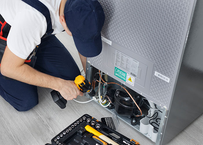 reparacion de un refrigerador